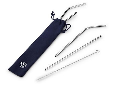 Edelstahl Trinkhalm Set
