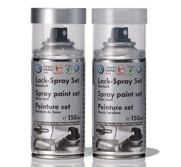 Lackspray Set , Z06 , satinsilber