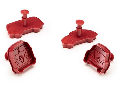 Keksausstecher T1/Käfer Motiv, Rot