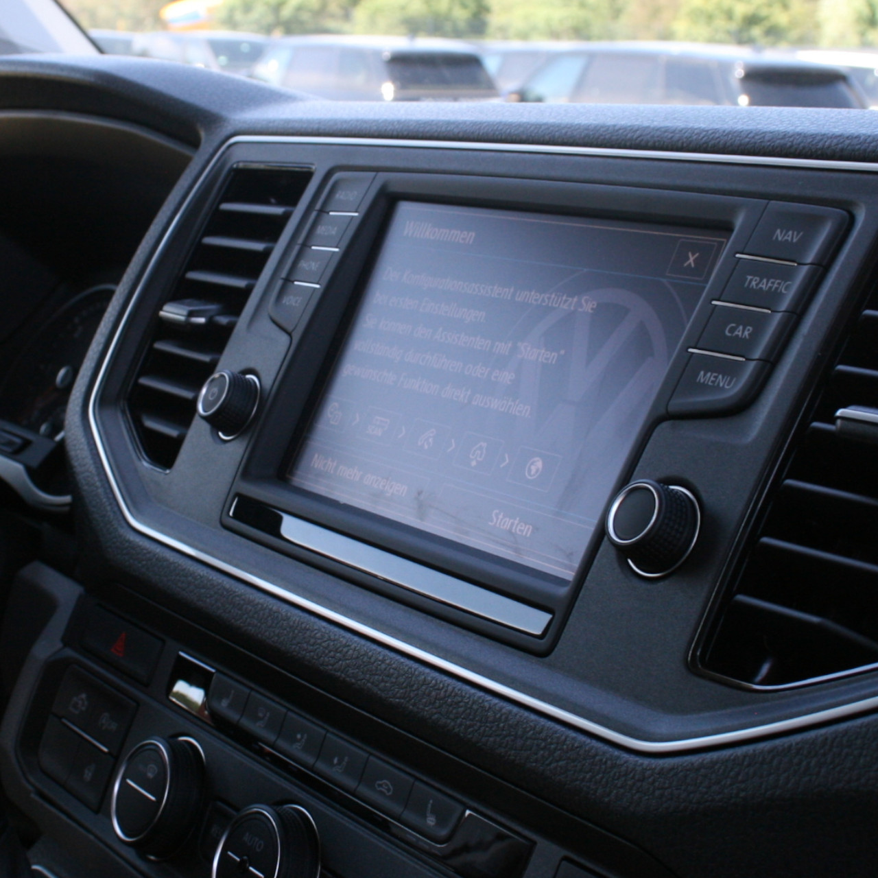 Das Infotainment des VW Grand California