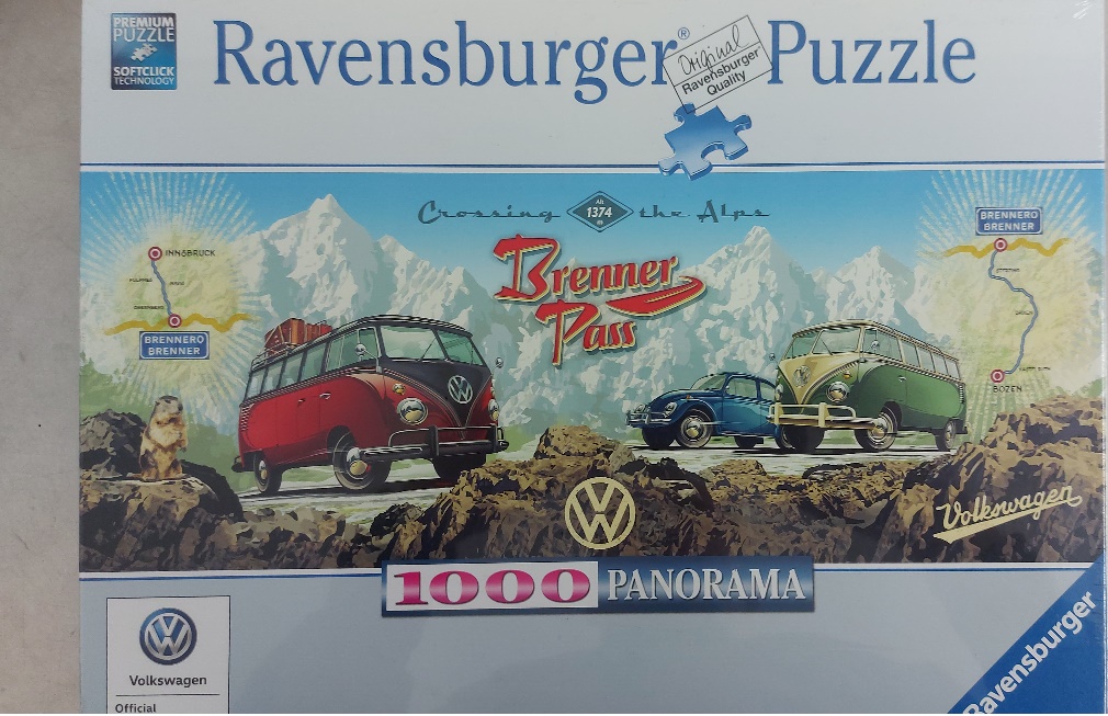 Puzzle "Alpenüberquerung" Volkswagen