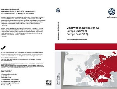 Navigations-SD-Karte "AZ Europa Ost" (V12)